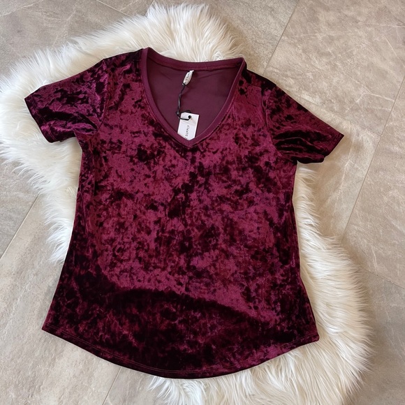 Z SUPPLY Crushed Velvet V Neck Shirt - Picture 4 of 5